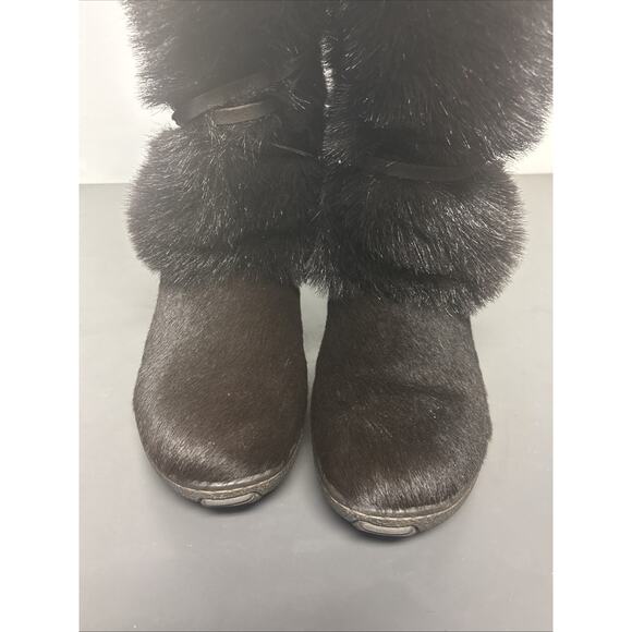 Oscar Sport Boots Apres So Winter Snow, Fur Shearling Lined Size EU 37 - Picture 7 of 15